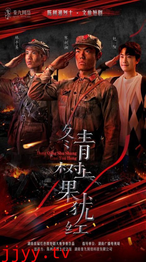 冬青树上果犹红