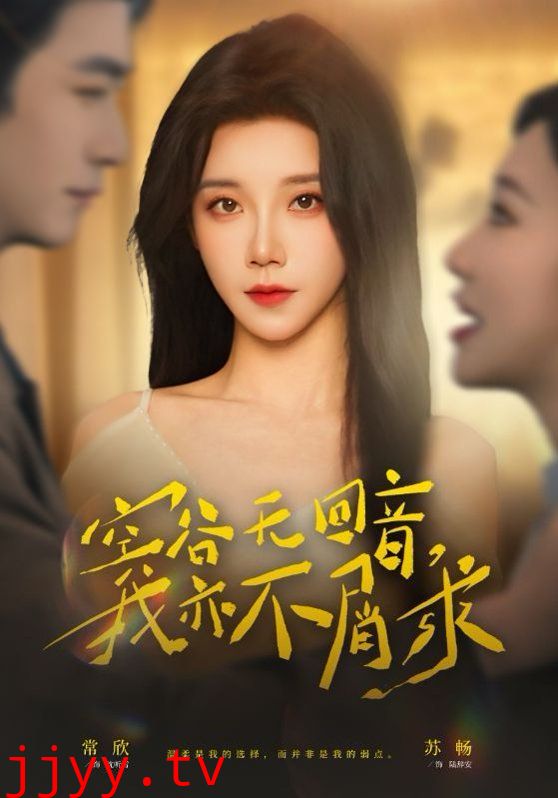 空谷无回音，我亦不屑求