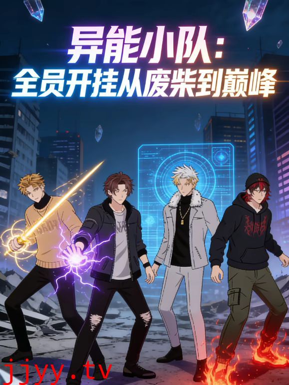 异能小队，全员开挂从废柴到巅峰动态漫画